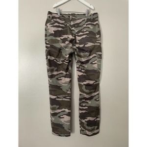 J. Crew Green and Black Ankle Cropped Pants for Casual Wear